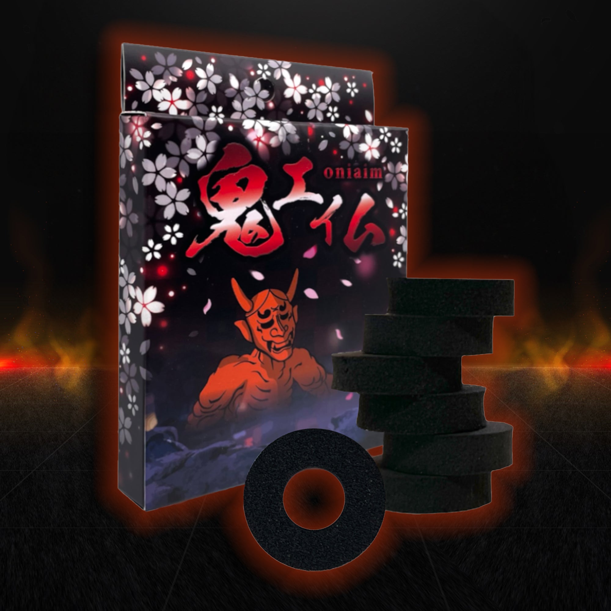 鬼輪-kirin- エイム向上リング 橙鬼 6個入り