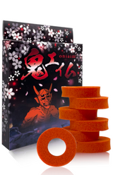 鬼輪-kirin- パッド用エイム向上リング 橙鬼 シリコン素材 高耐久性 6個入り
