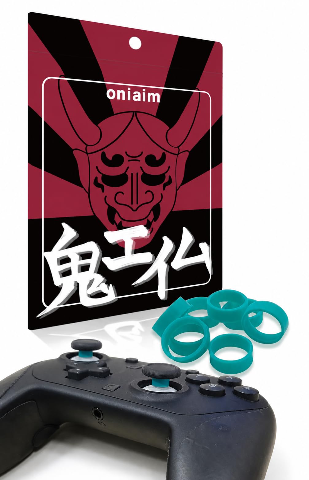 鬼エイム スティック保護リング 8個入り for Switch 2 Pro コントローラー